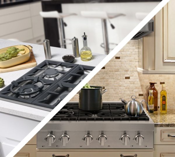 Appliance Talk Difference Between a Rangetop & Cooktop? Cosmo Appliances