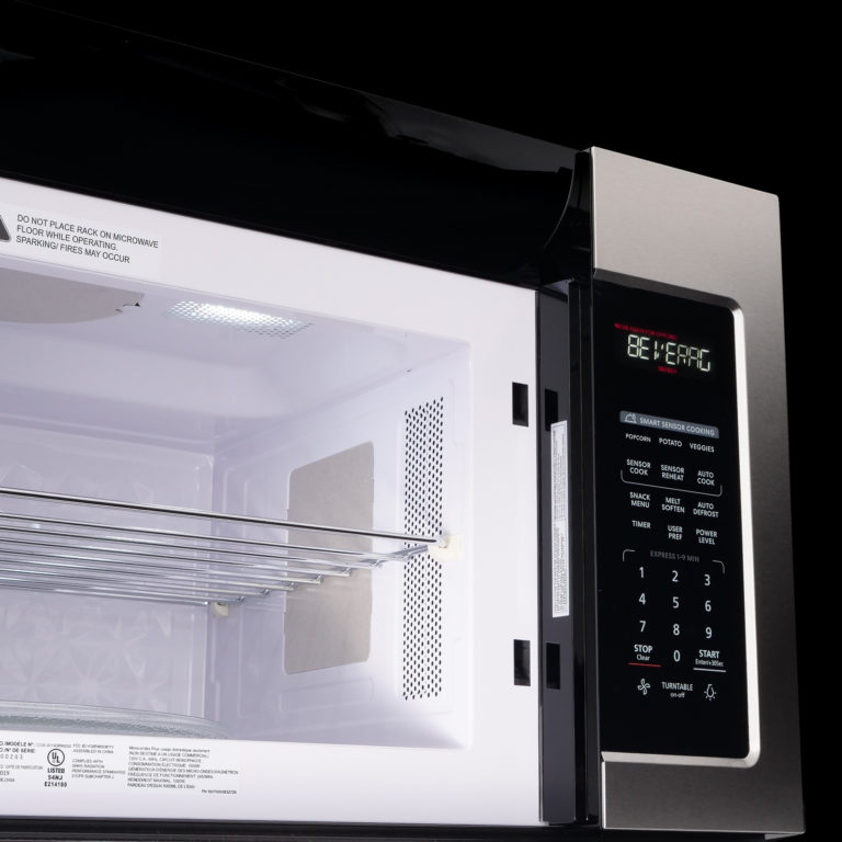 Black+decker Over The Range 1.9 Cu ft Microwave, Stainless Steel