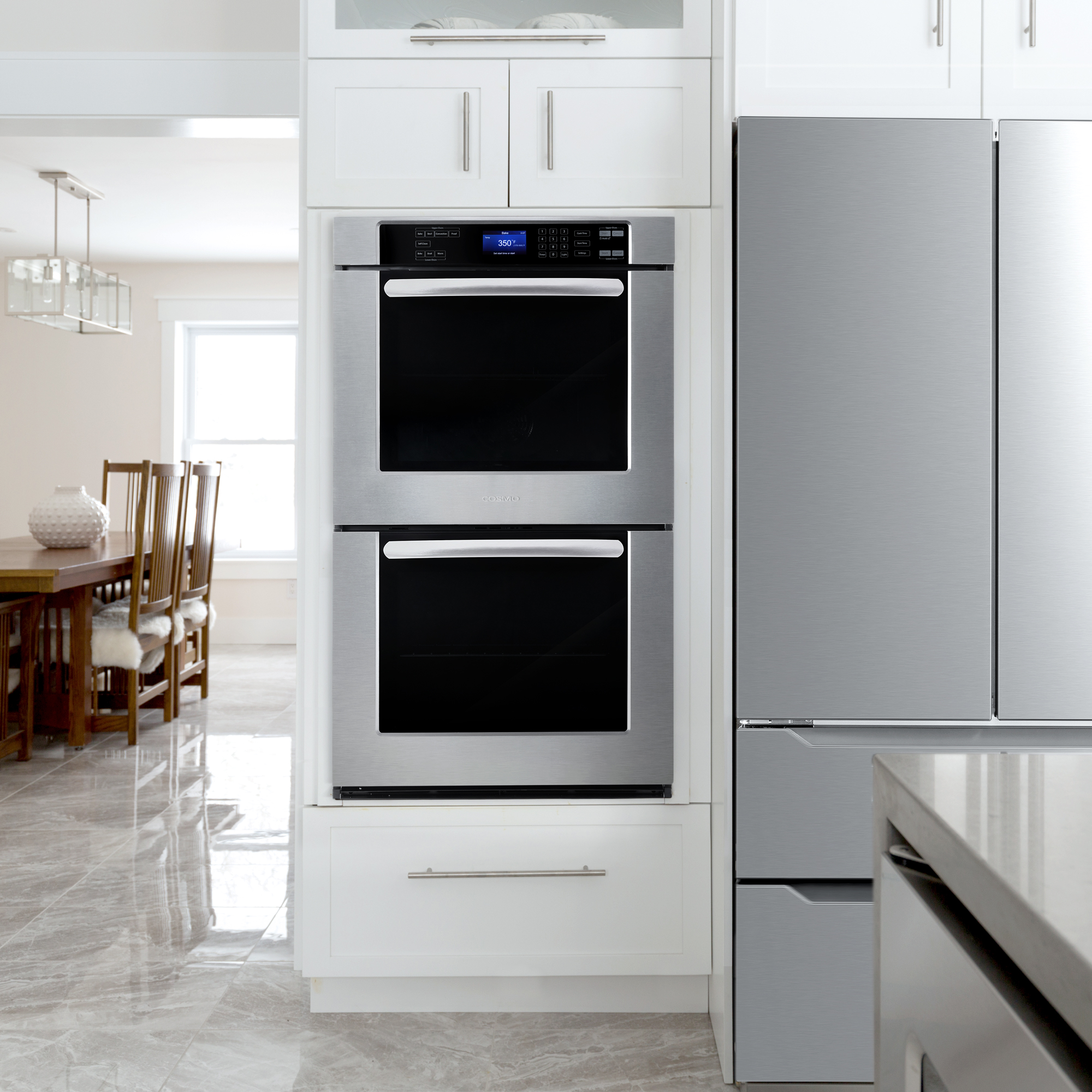 Cosmo’s Double Wall Oven: the Ultimate Combination of Performance and Beauty