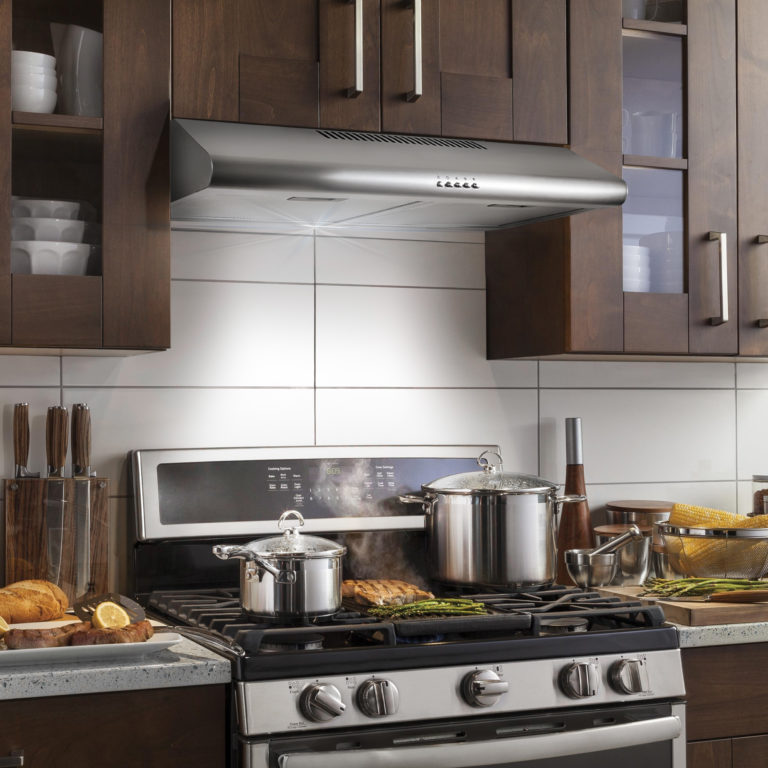  Range Hood 30 inch Stainless Steel, Wall Mount Stove Hood  Ducted/Ductless Convertible with 3 Speed Kitchen Vent Hood, Touch Control,  Energy-saving LED Lights, 5-Layer Aluminum Filters : Appliances