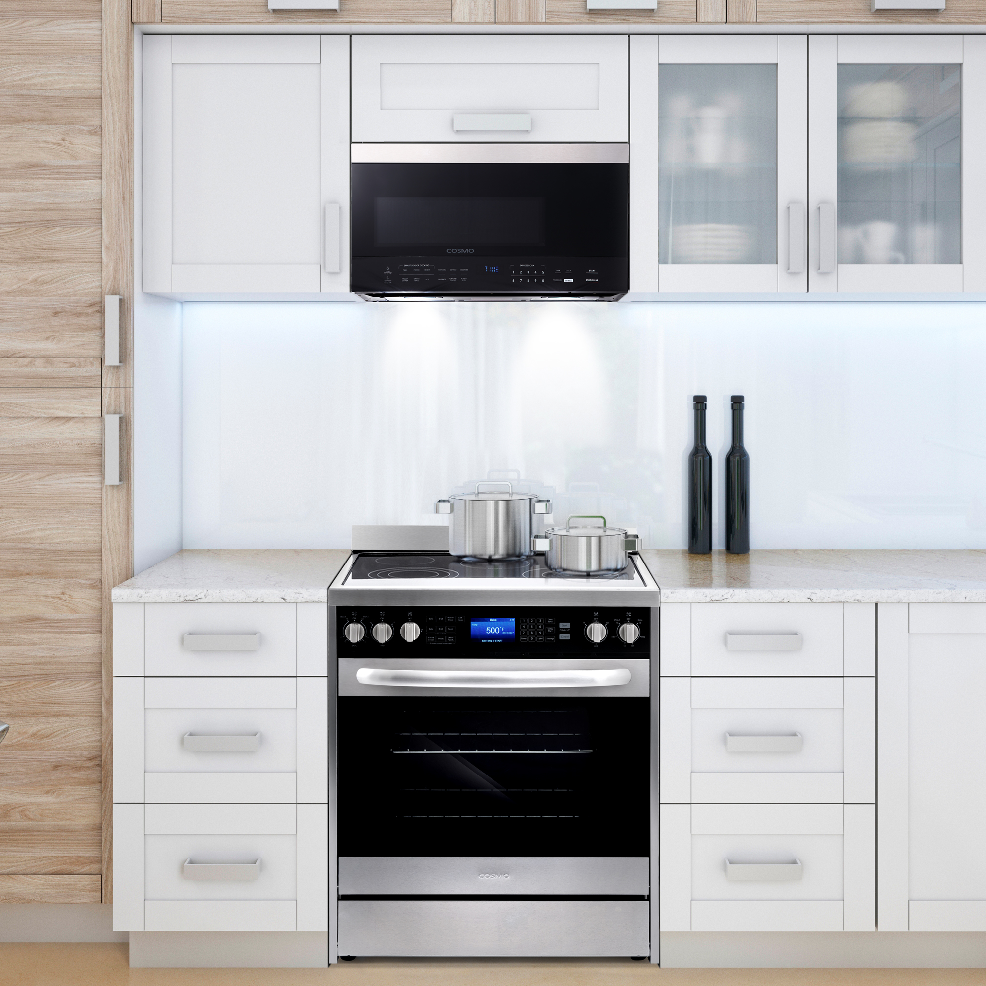 Cosmo’s Over the Range Microwave : Equipped to Clear the Air as a Range Hood