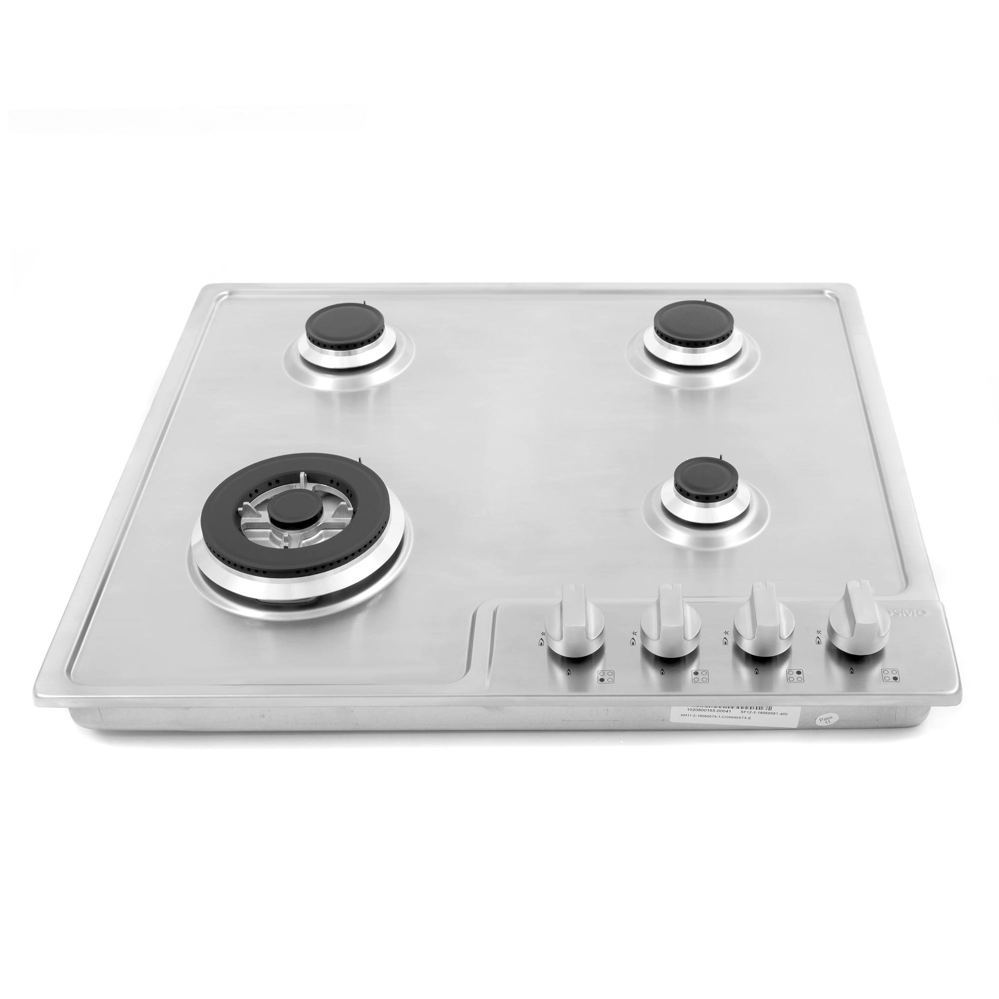 COS-640STX-E | 24″ Stainless Steel Gas Cooktop with 4 Sealed 