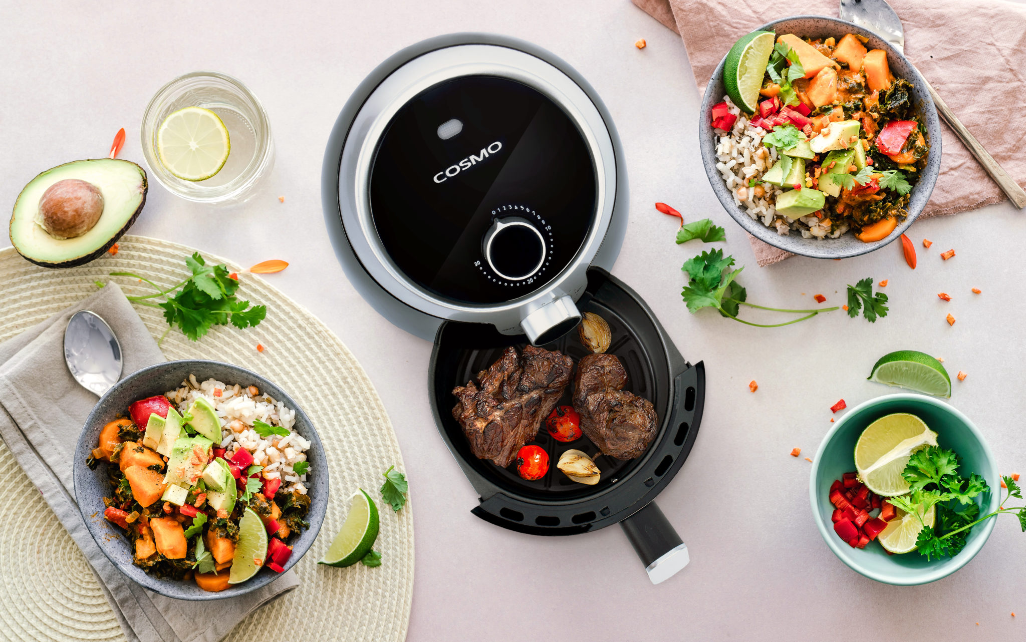 The 2021 COS23AFAKB Air Fryer Cosmo Appliances