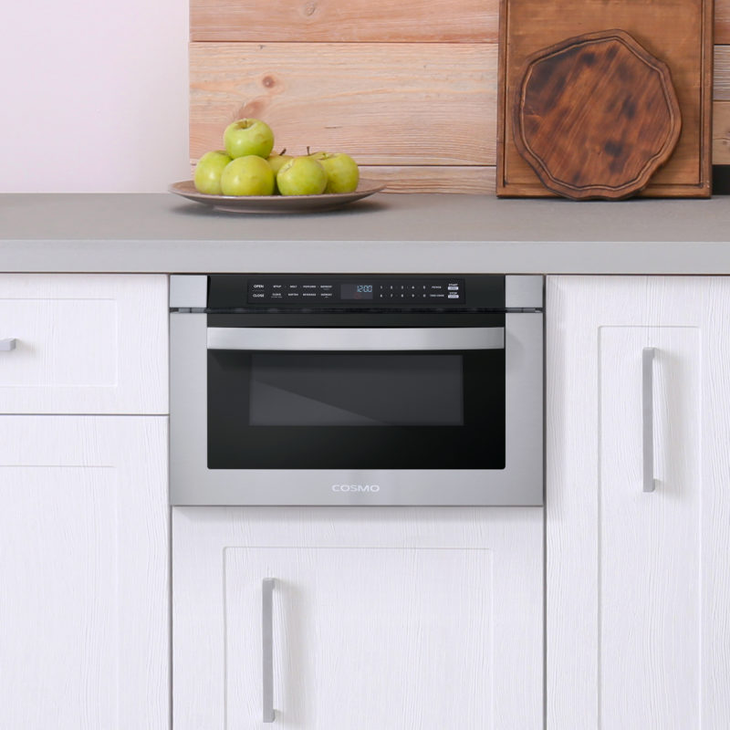 COS12MWDSS 24″ BuiltIn Microwave Drawer Cosmo Appliances
