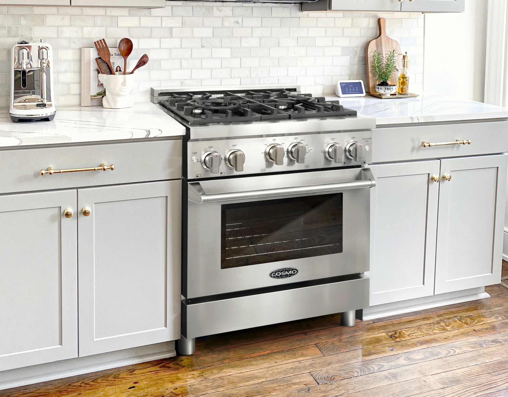 COSGRP304 30″ Professional Style Gas Range Cosmo Appliances