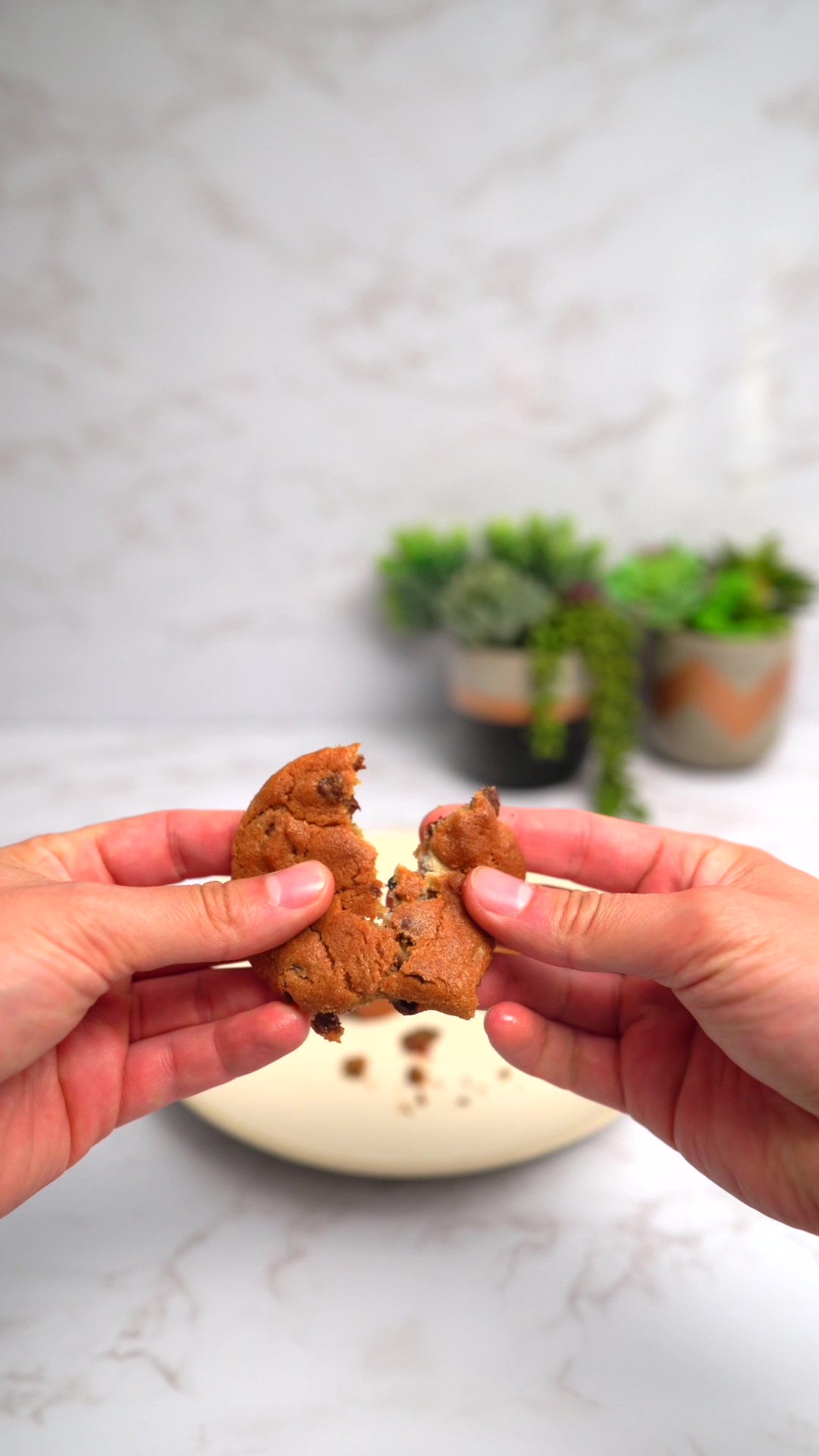 Air Fryer Hershey’s White Chocolate Cookies Video Recipe