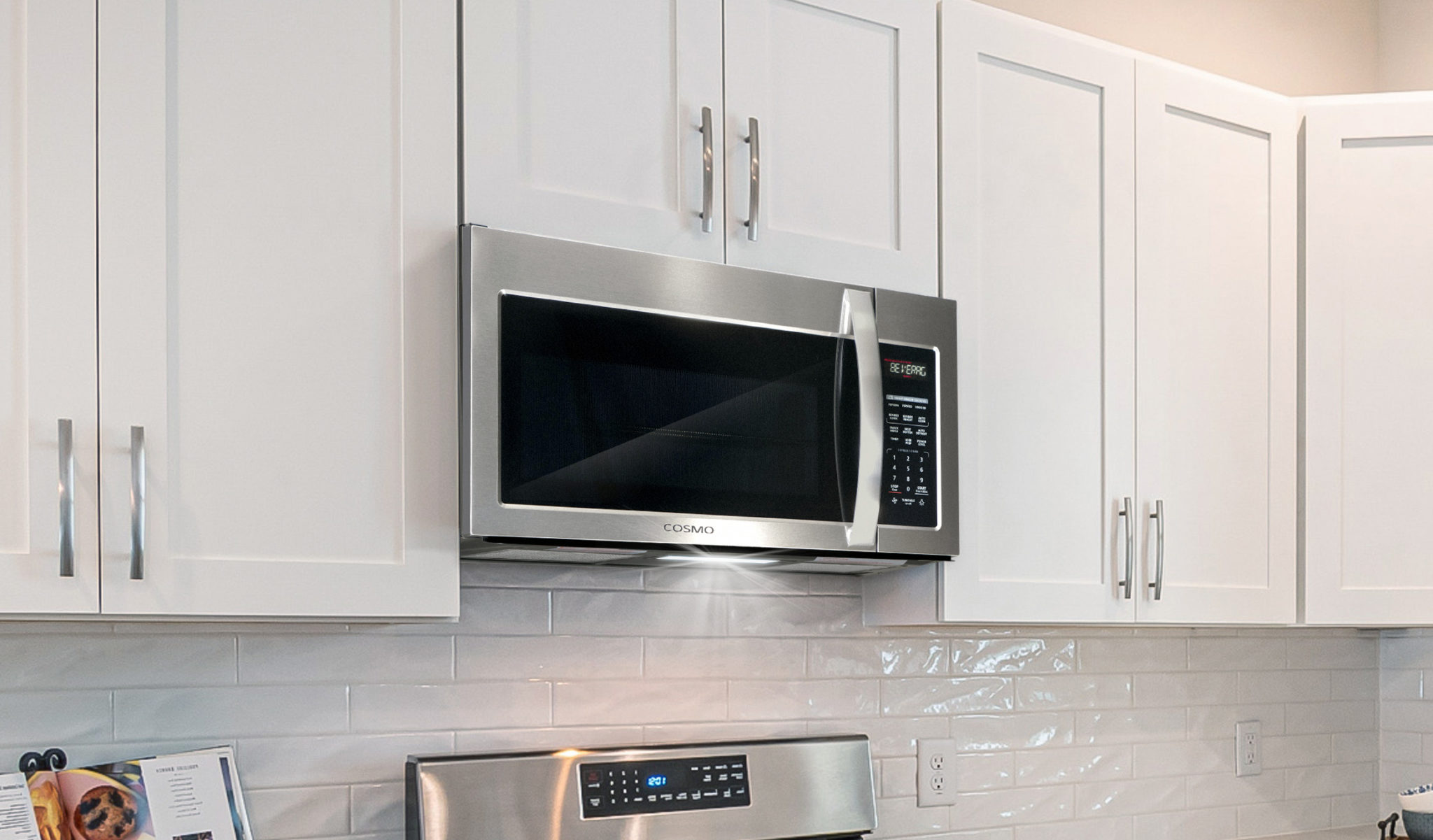 COS3019ORM2SS 30″ Over the Range Microwave with Sensor Cooking