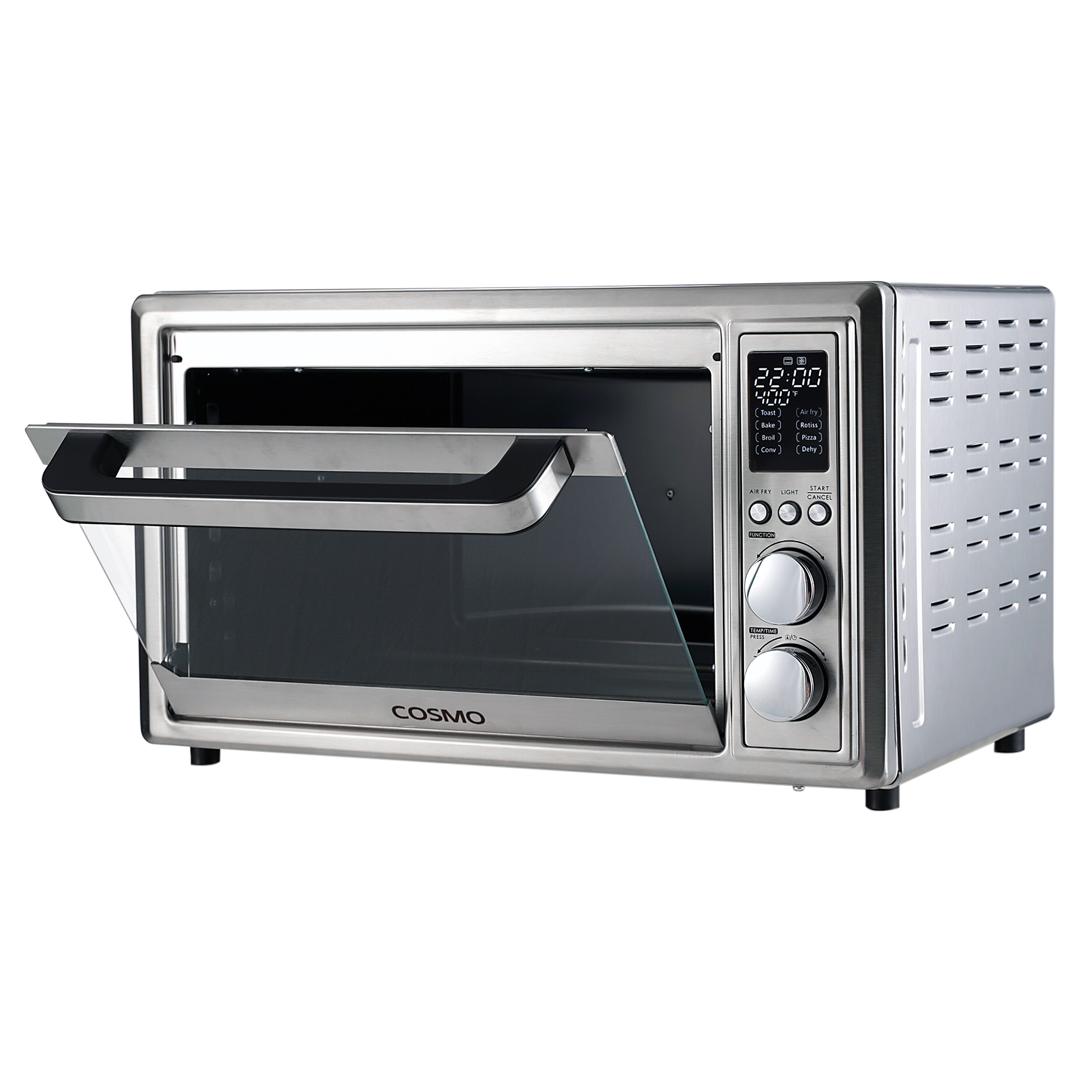 Compact Air Fryer Toaster Oven (Stainless Steel)