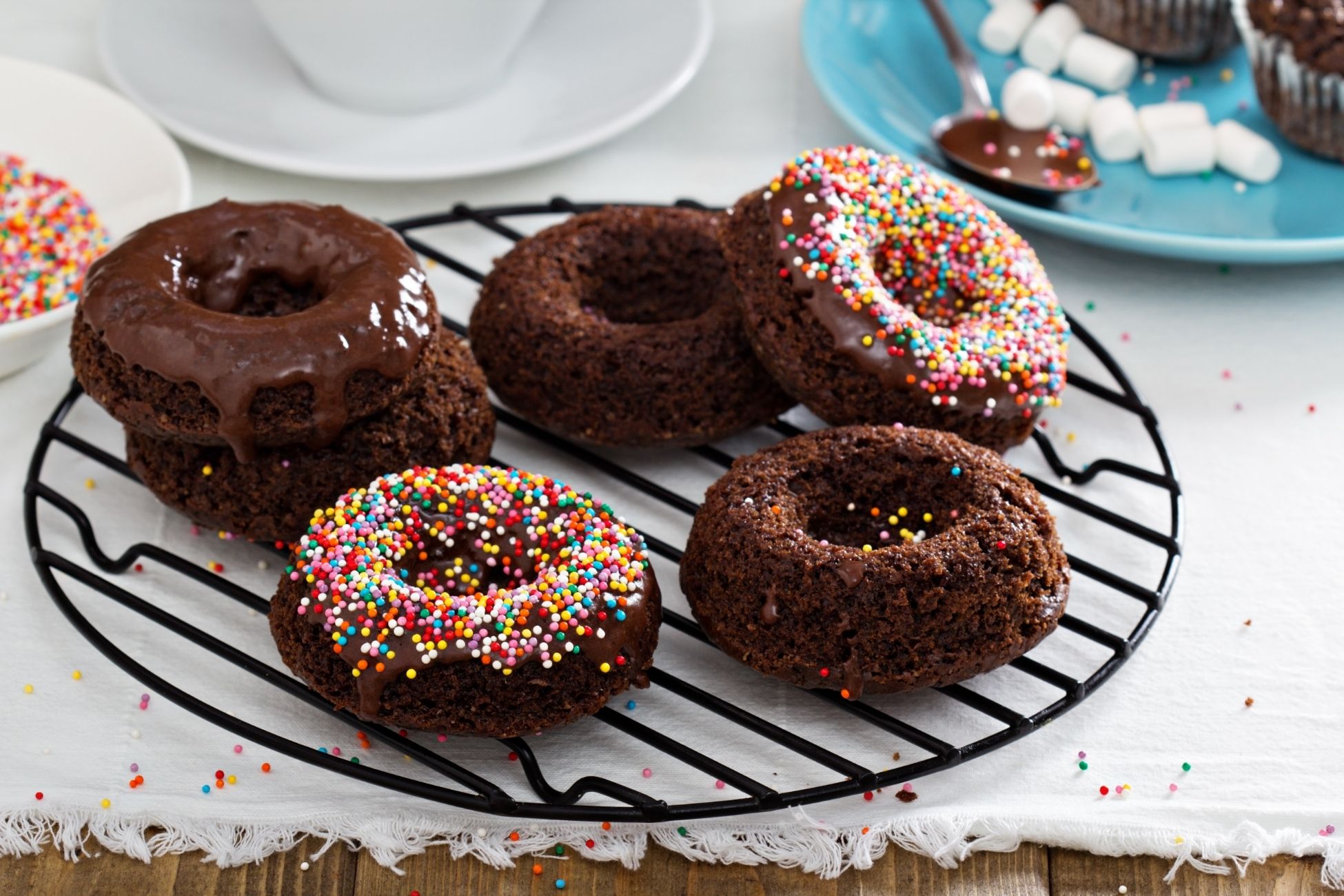 Gluten Free Chocolate Cake Donuts Recipe