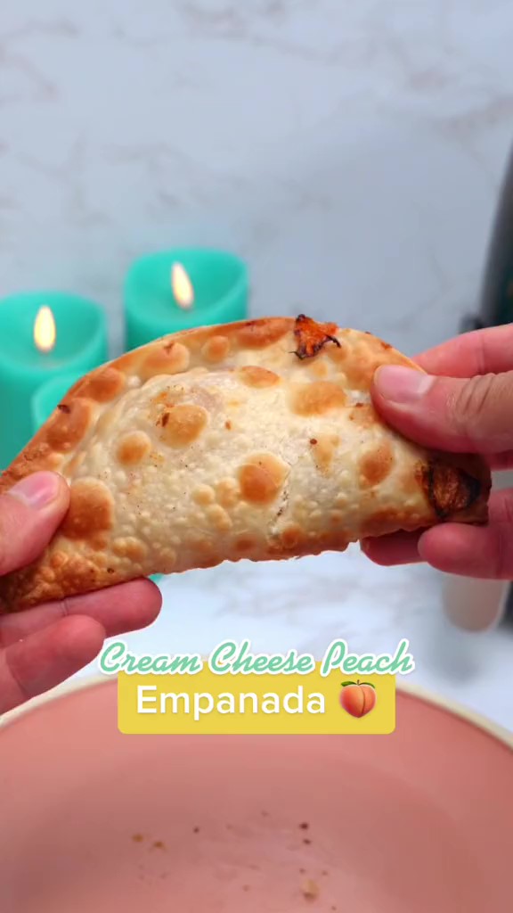 Cream Cheese Peach Empanada Recipe
