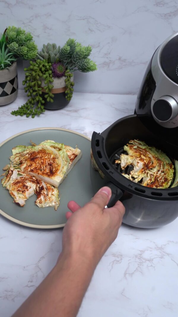 Air Fryer Cabbage Steak Recipe Cosmo Appliances