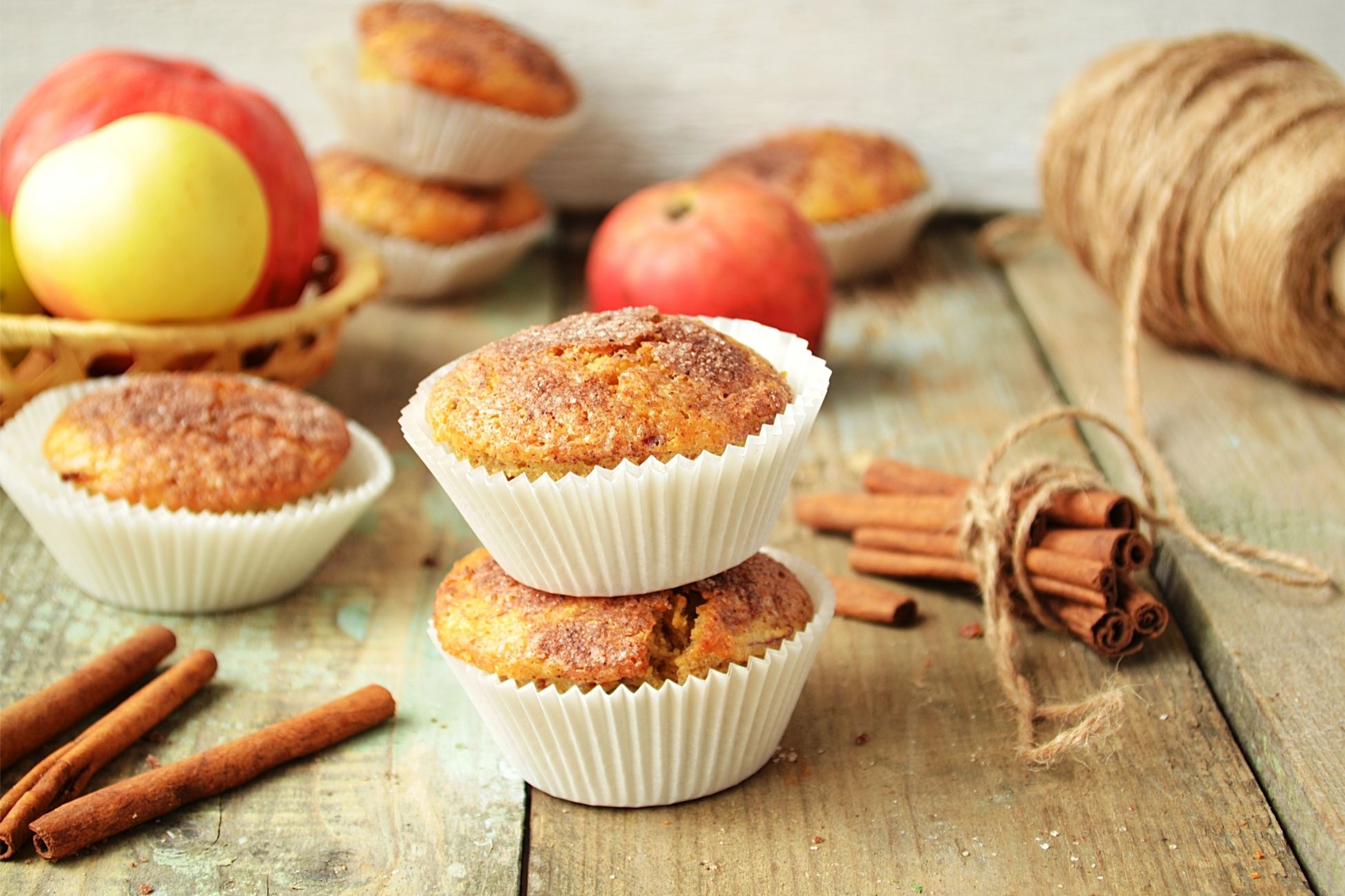 Cinnamon Sugar Apple Muffins Recipe