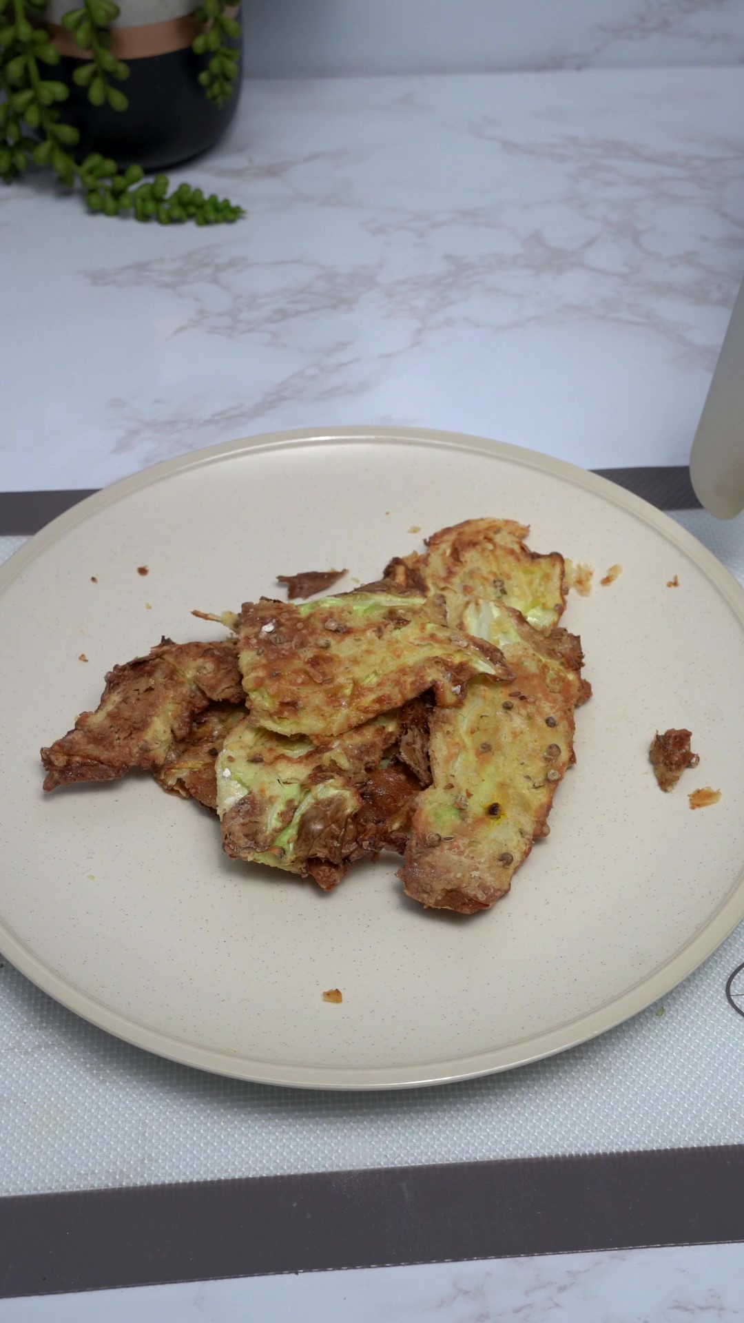 Battered and Fried Crispy Cabbage Recipe