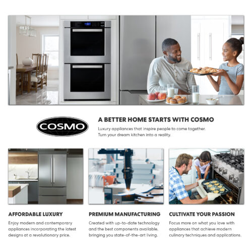 Where is Cosmo appliances manufactured? Cosmo Appliances