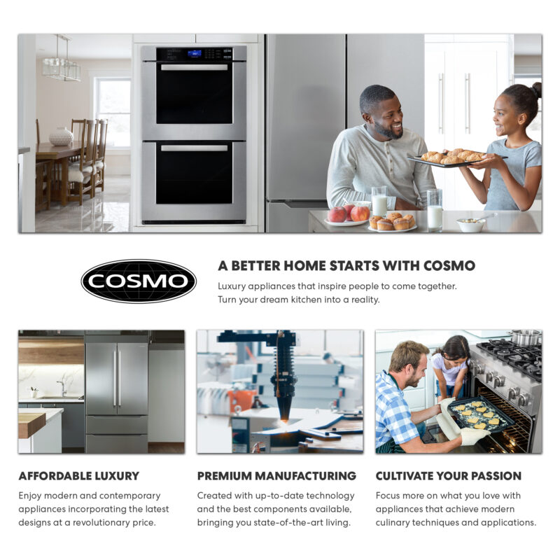 Where are Cosmo appliances made? Cosmo Appliances