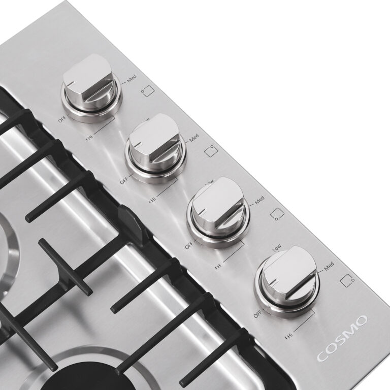 COS-DIC304 | 30″ Stainless Steel Gas Cooktop with 4 Sealed Burners 