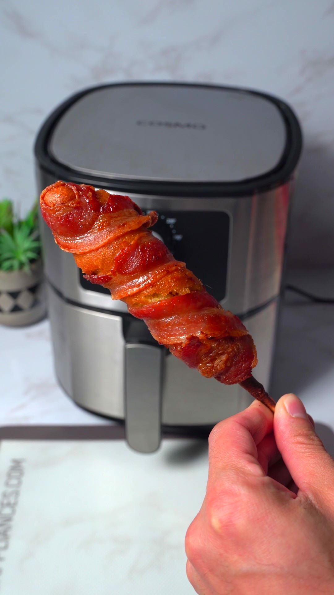 Candied Bacon Corn Dog Recipe