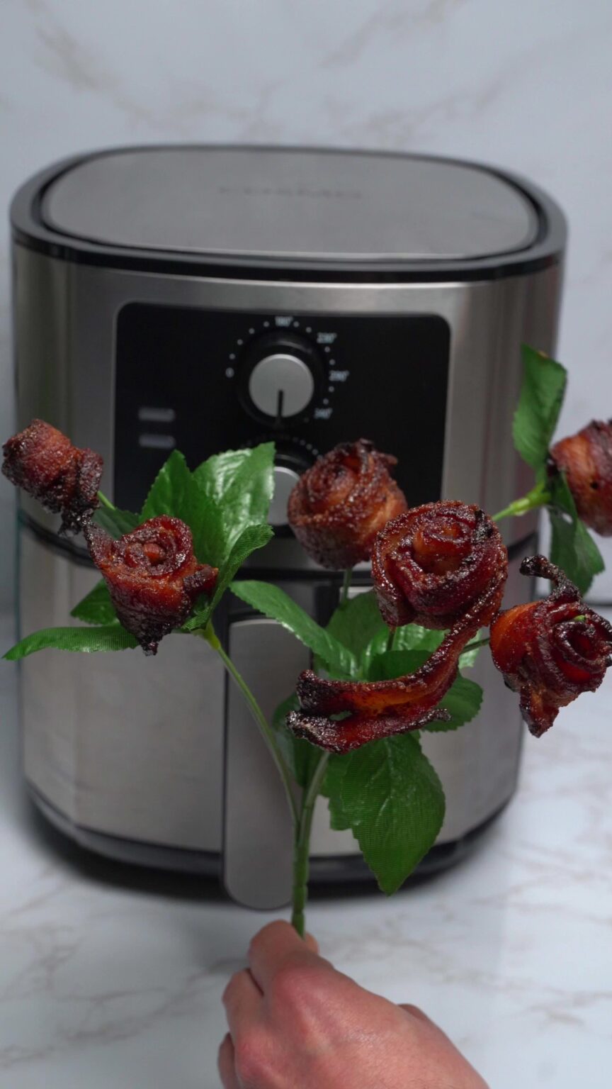 Candied Bacon Roses Recipe Cosmo Appliances