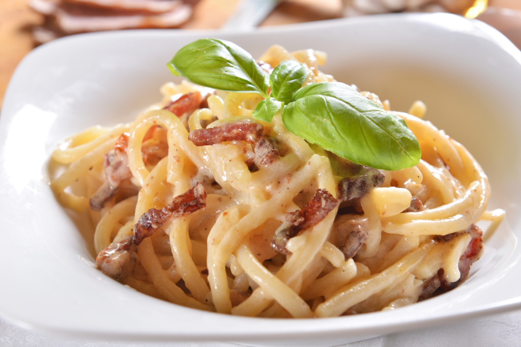 Creamy Bacon Carbonara Recipe Cosmo Appliances