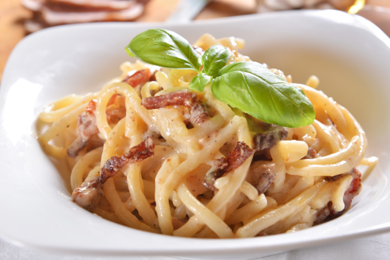 Creamy Bacon Carbonara Recipe Cosmo Appliances