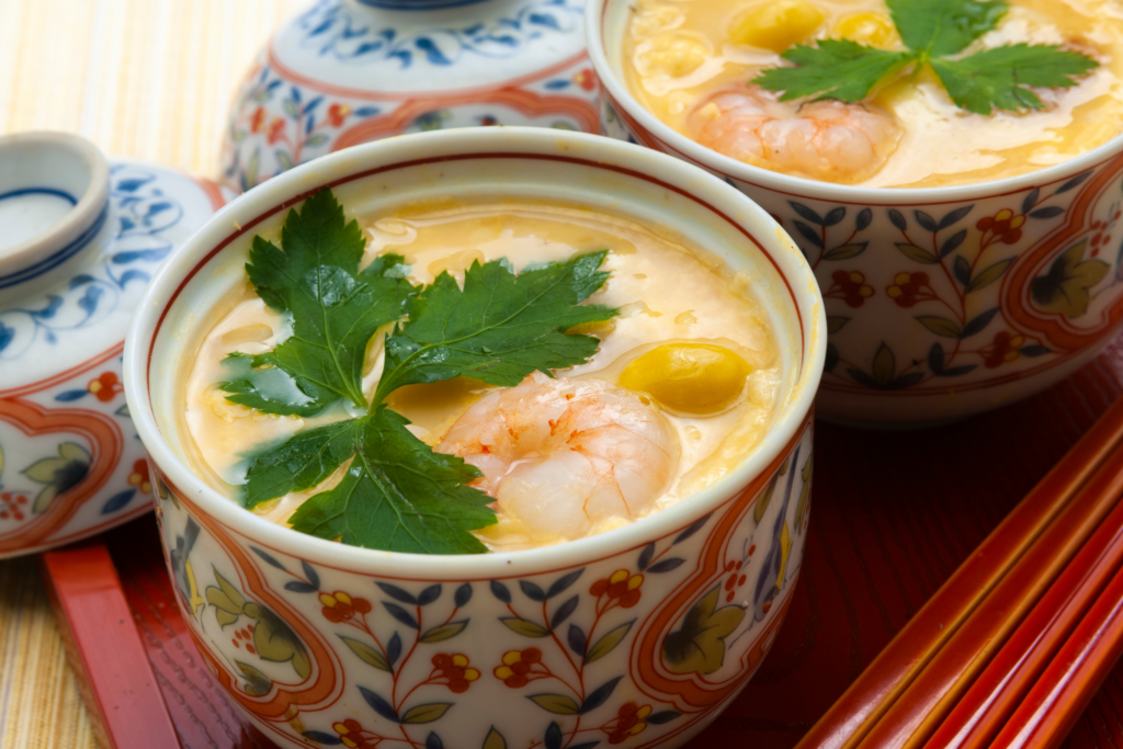 Savory Japanese Egg Custard (Chawanmushi) Cosmo Appliances
