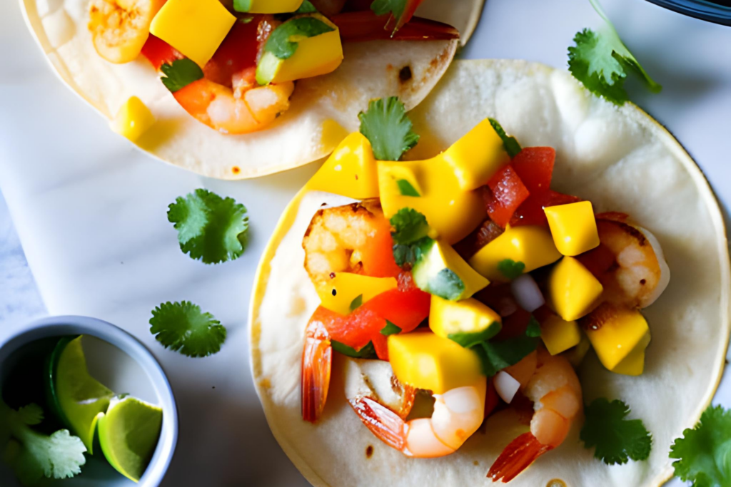 Shrimp Tacos with Mango Salsa | Cosmo Appliances