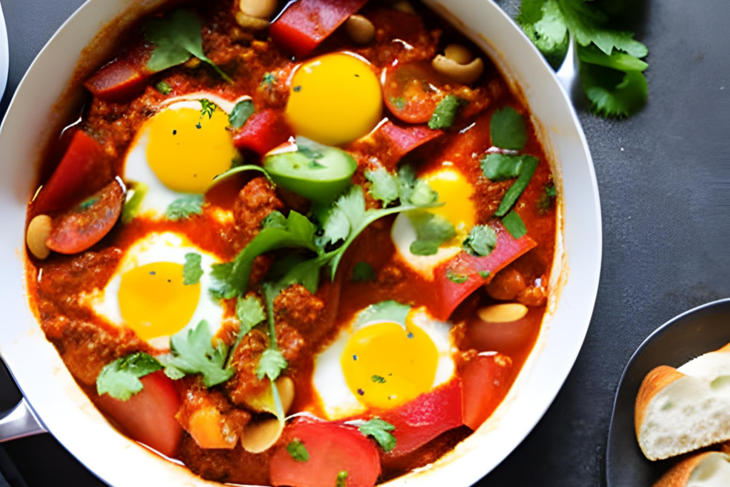 Spicy Arabic Shakshuka Recipe Cosmo Appliances