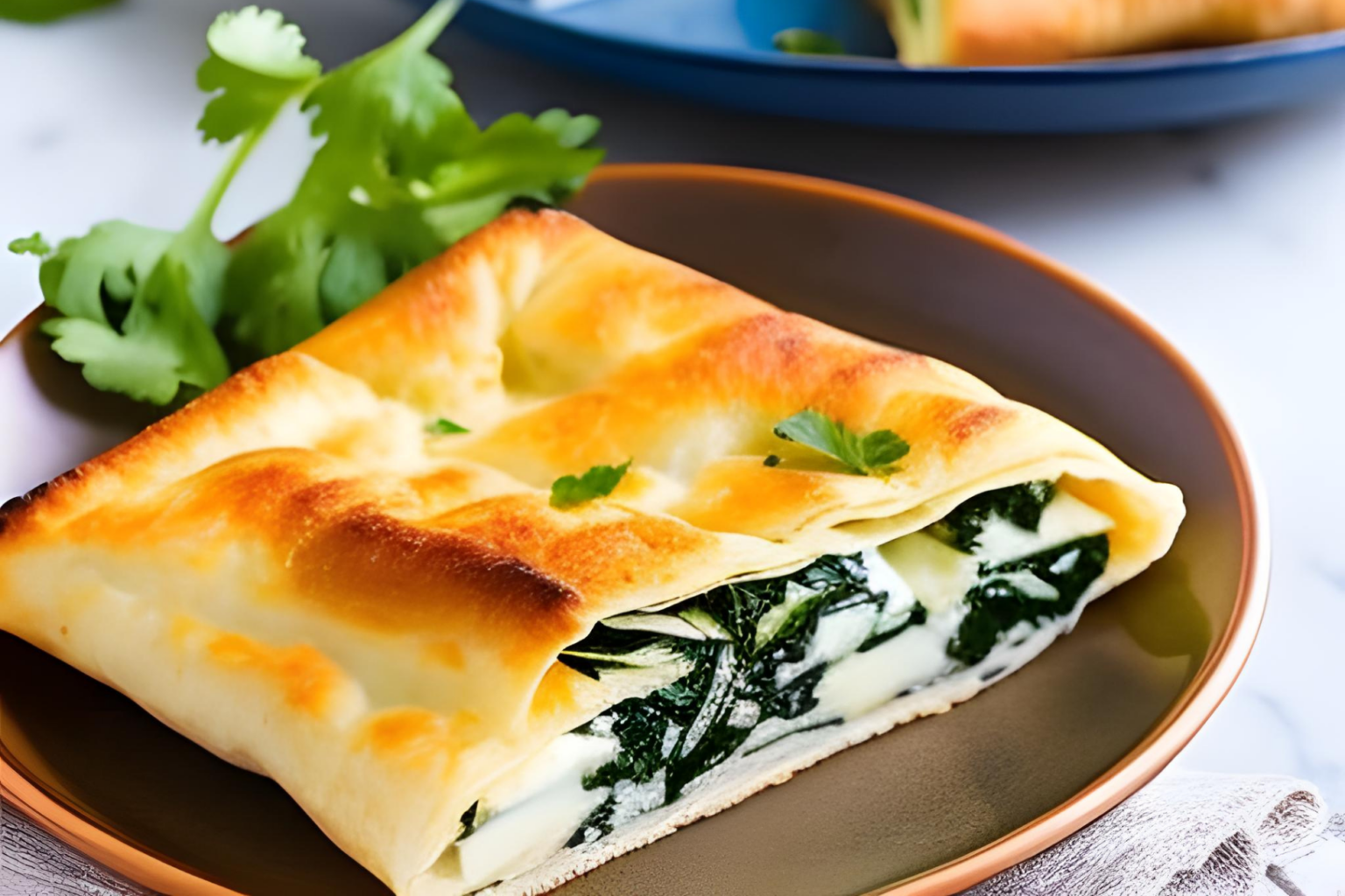 Turkish Borek Recipe with Spinach and Feta Cheese Cosmo Appliances
