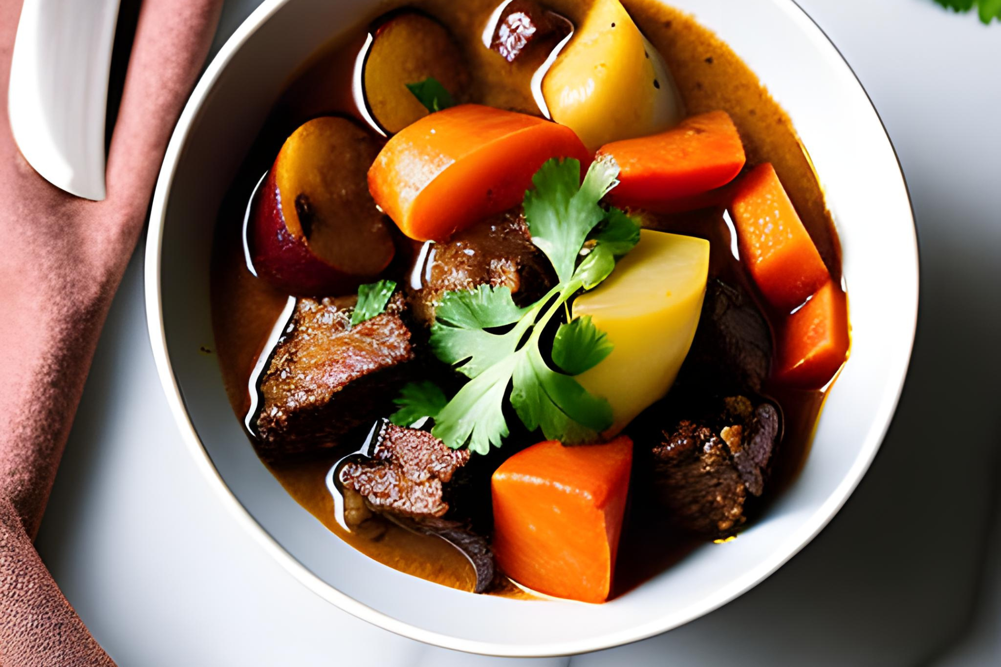Bison Stew with Root Vegetables