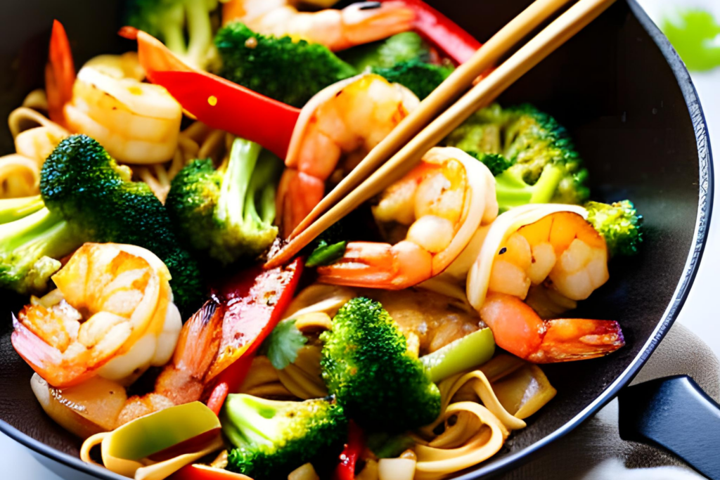 Garlic Shrimp Stir Fry | Cosmo Appliances