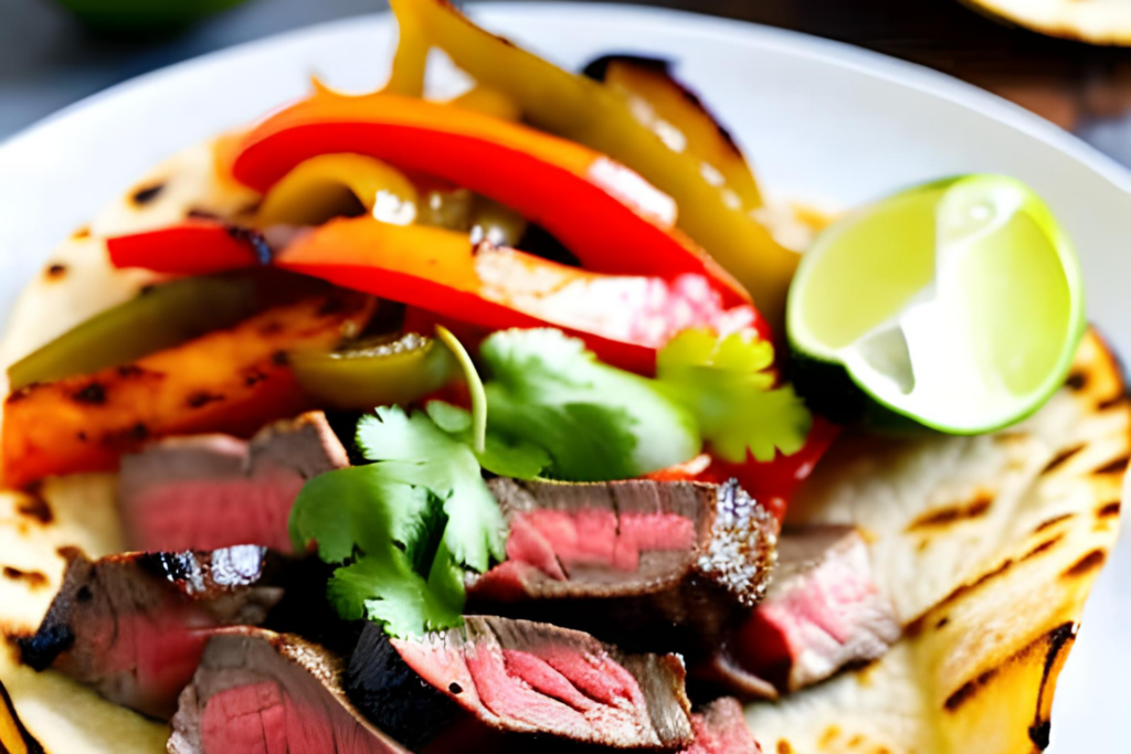 Grilled Steak Fajitas with Smoky Chipotle Marinade Cosmo Appliances