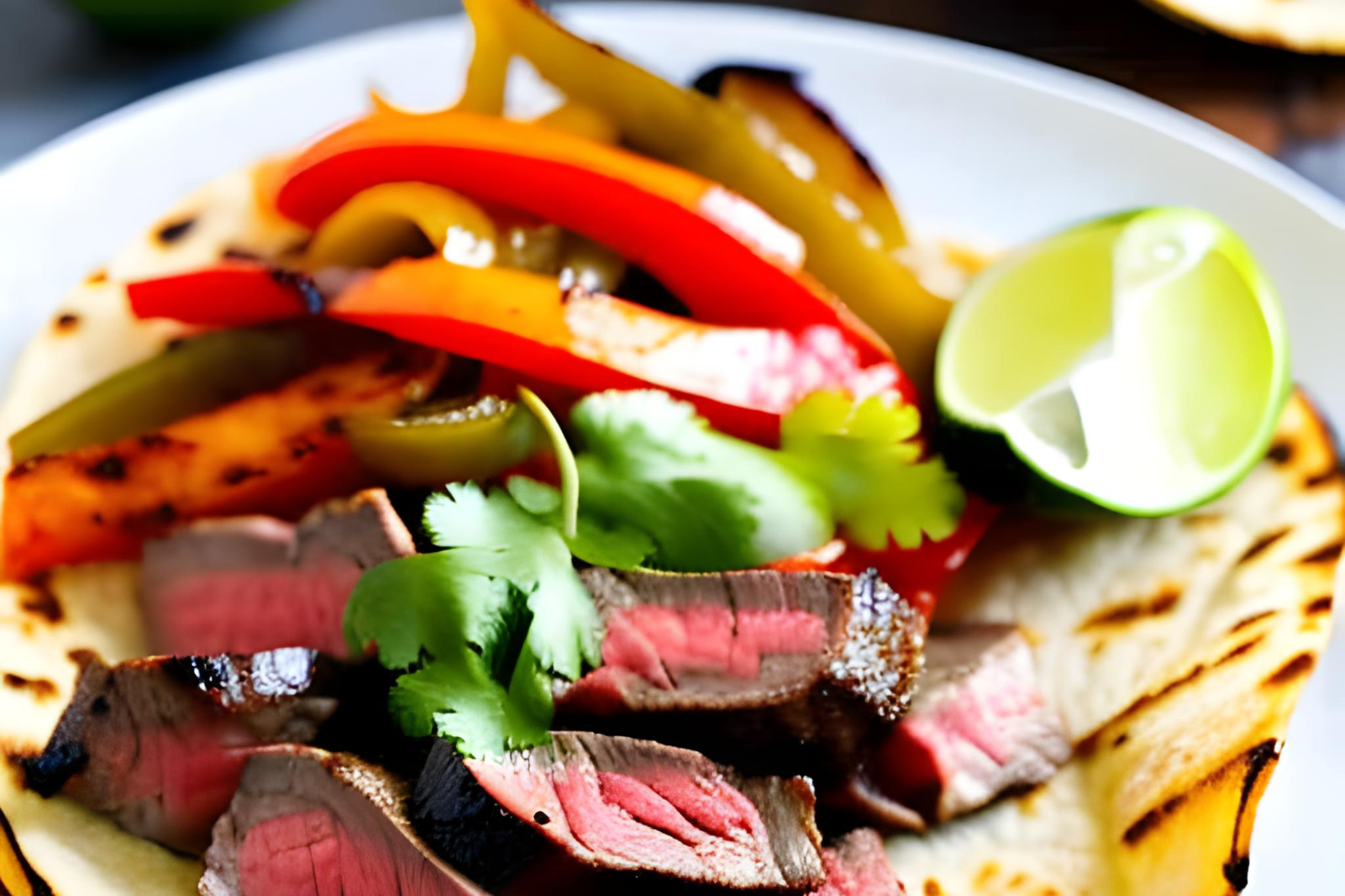 Grilled Steak Fajitas with Smoky Chipotle Marinade
