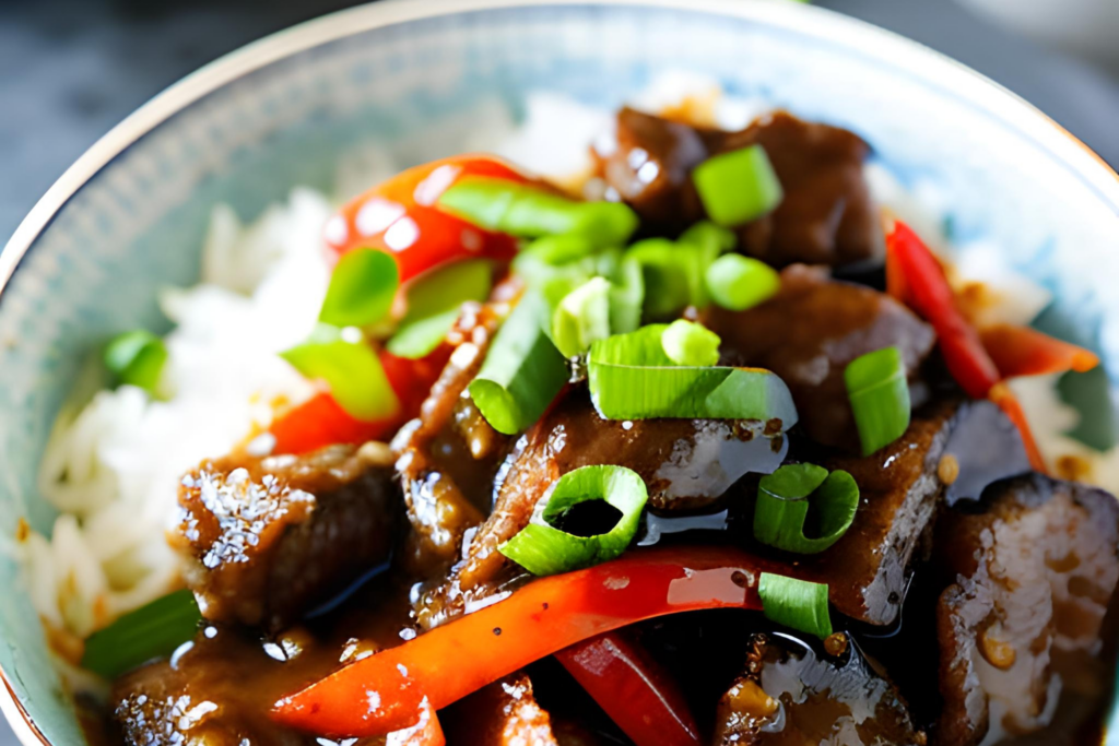 Mongolian Beef Recipe with Caramelized Onions Cosmo Appliances