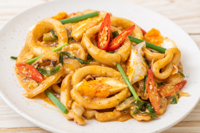 Spicy Korean Stir-Fried Squid Recipe | Cosmo Appliances
