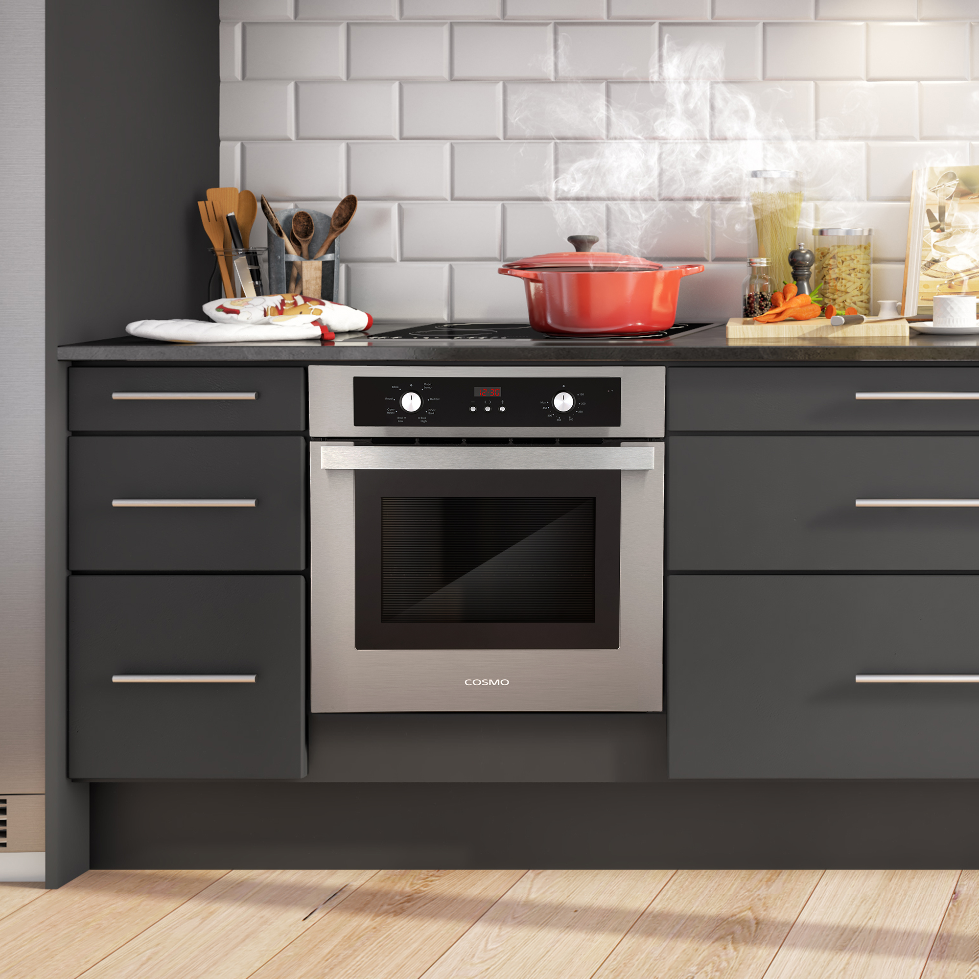 Space-Saving Elegance: The Benefits of a 24” Wall Oven Like the C51EIX