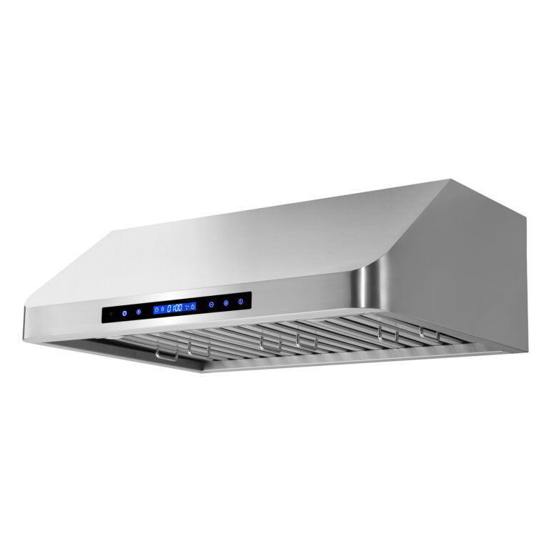 COSMO COS-QB75 Under Cabinet 30 in. Range Hood with Push Button Controls,  Permanent Filters, LED Lights, Convertible from Ducted to Ductless (Kit Not