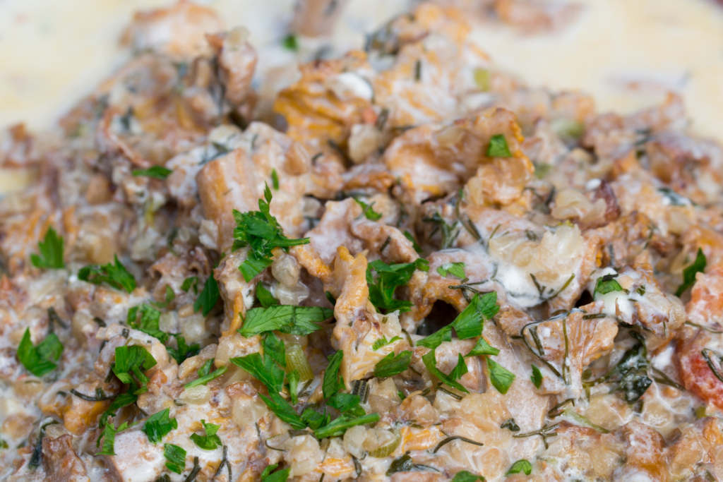 Buckwheat Kasha with Mushroom Gravy Recipe Cosmo Appliances