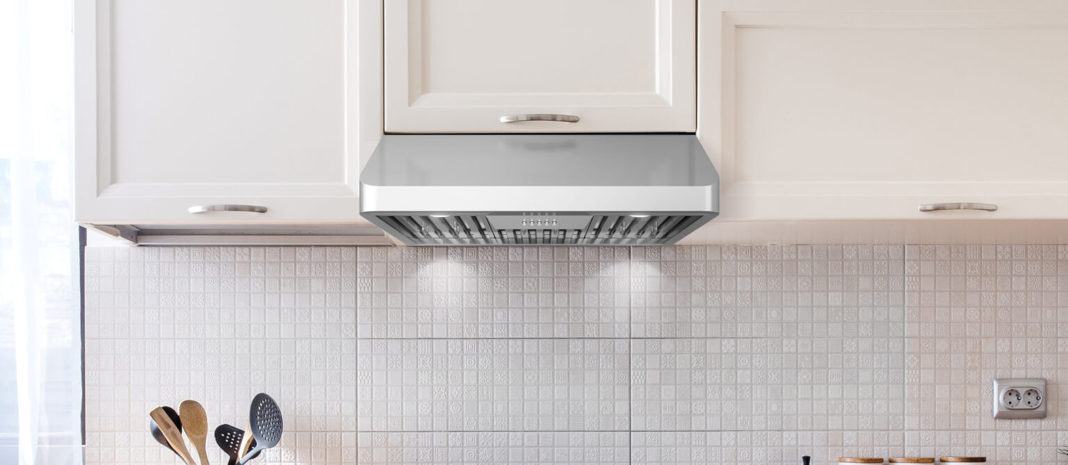 COSQB75 30″ Under Stainless Steel Range Hood with Push