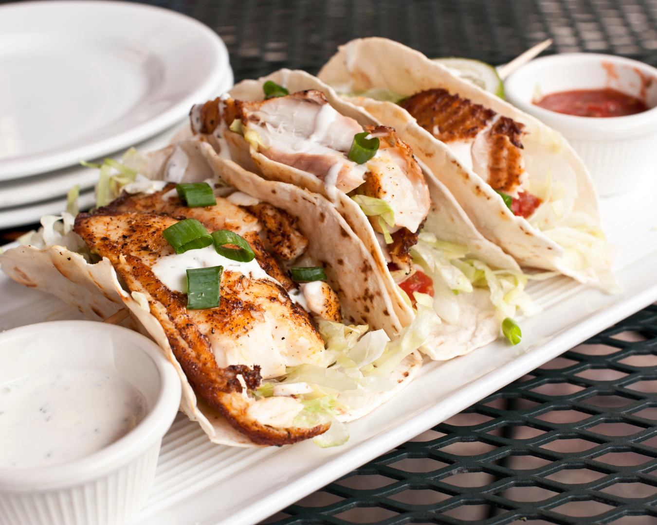 Blackened Tilapia Fish Tacos Recipe