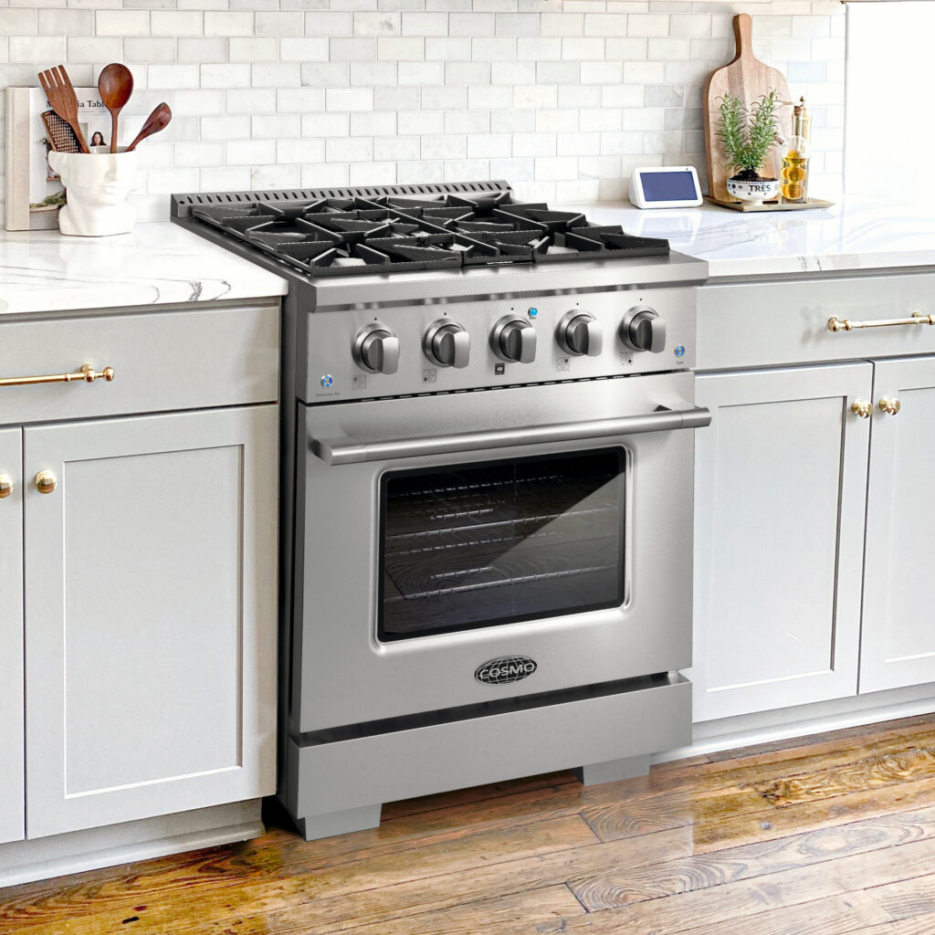 Transform Your Cooking with the COS-GRP304 30″ Professional Style Gas Range