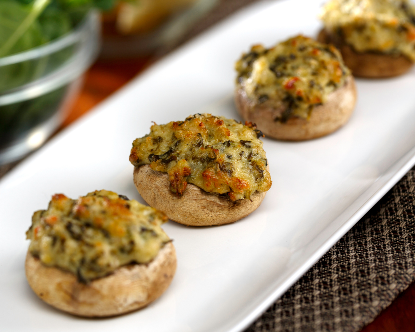 Stuffed Portobello Mushrooms with Spinach and Feta Recipe