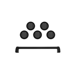 Matte Black Handle and Knob Set for EPGR244 (EPGR244-HKMBK00)