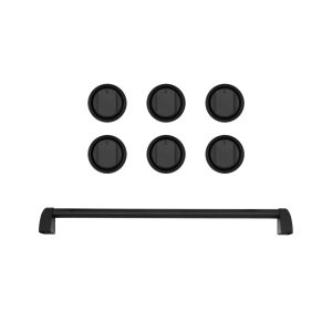 Matte Black Handle and Knob Set for EPGR304 (EPGR304-HKMBK00)