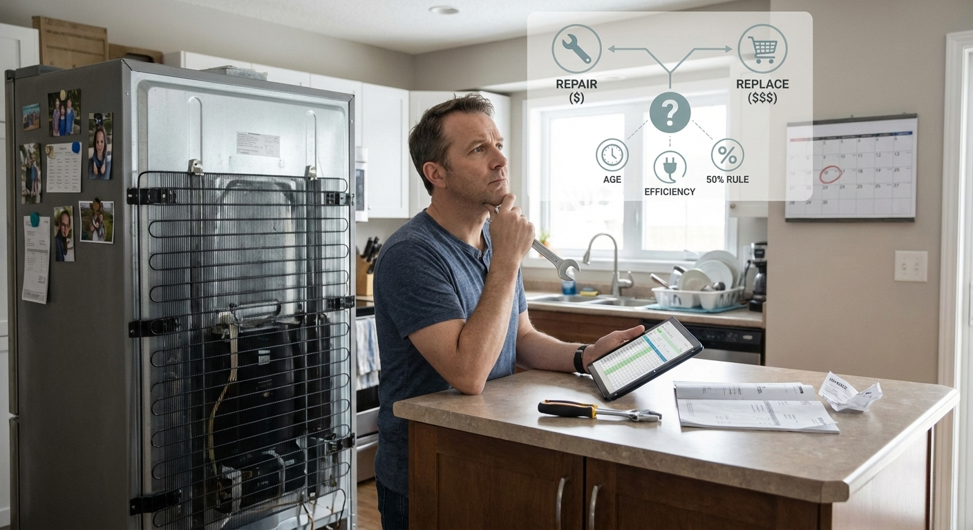 When to Repair vs. Replace Kitchen Appliances: Making Smart Decisions About Your Kitchen Equipment