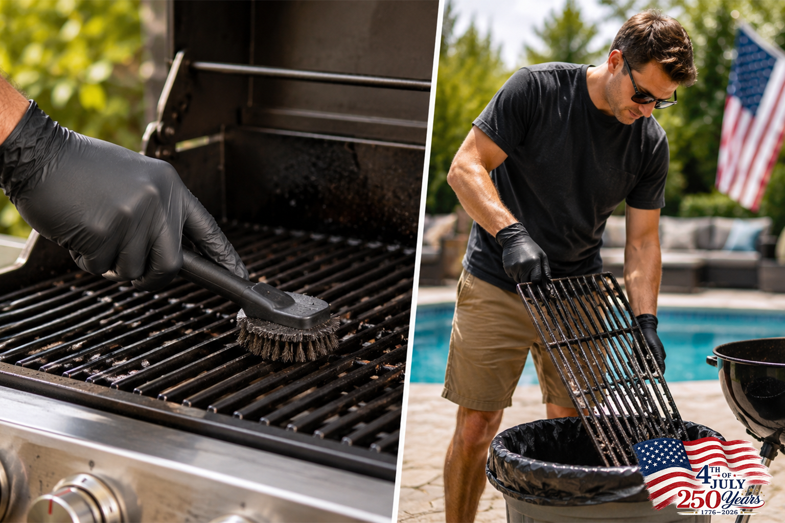Grill Cleaning Tips Before and After the Holiday