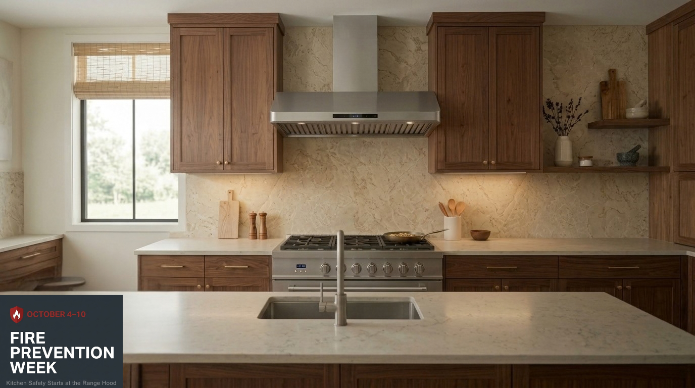 Fire Prevention Week Starts With Safer Cooking and Clearer Air