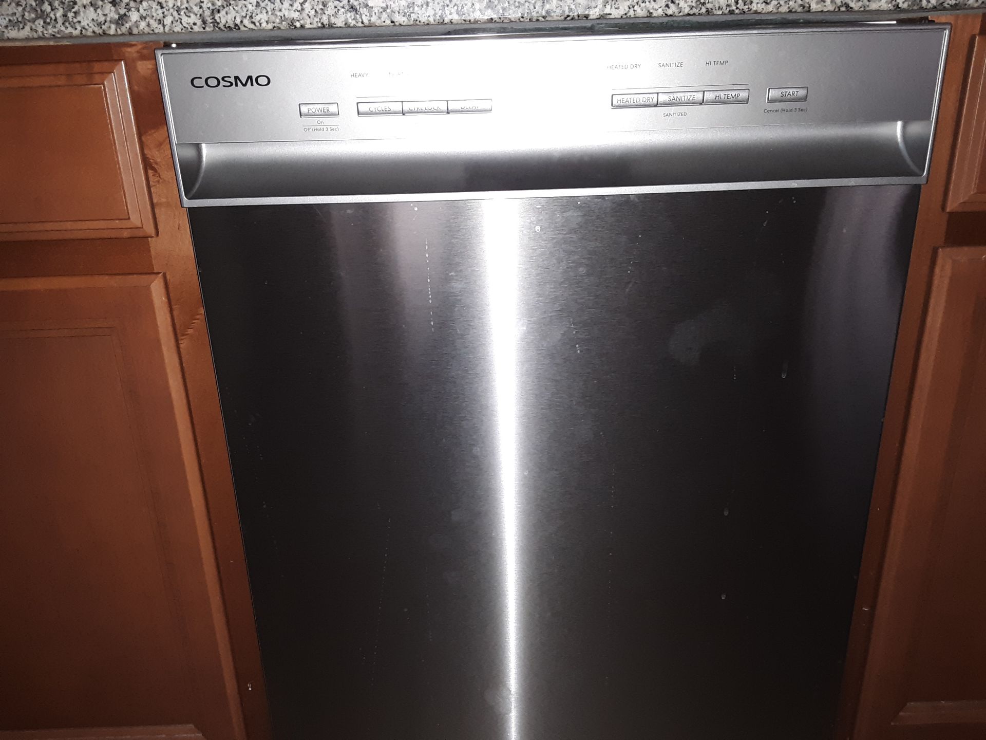 COS-DWD24FBR | 24 Inch Front Control Tall Tub Built In Dishwasher